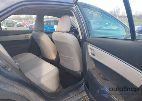 2014 Toyota Corolla Le from USA, damaged, VIN 2T1BURHE0EC136661